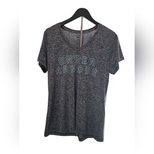 Under Armour Women's Charcoal Heather Tee